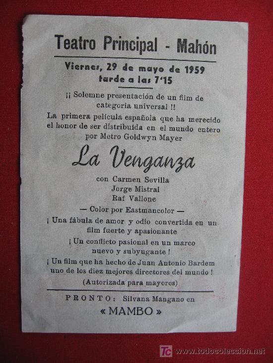Cine: LA VENGANZA - Foto 2
