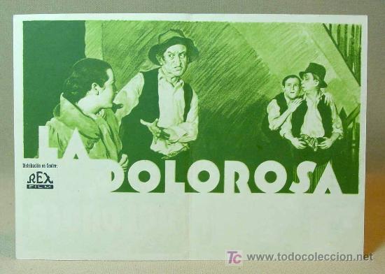 Cine: PROGRAMA DE CINE, LA DOLOROSA, RARO, REX FILM, VALENCIA - Foto 2