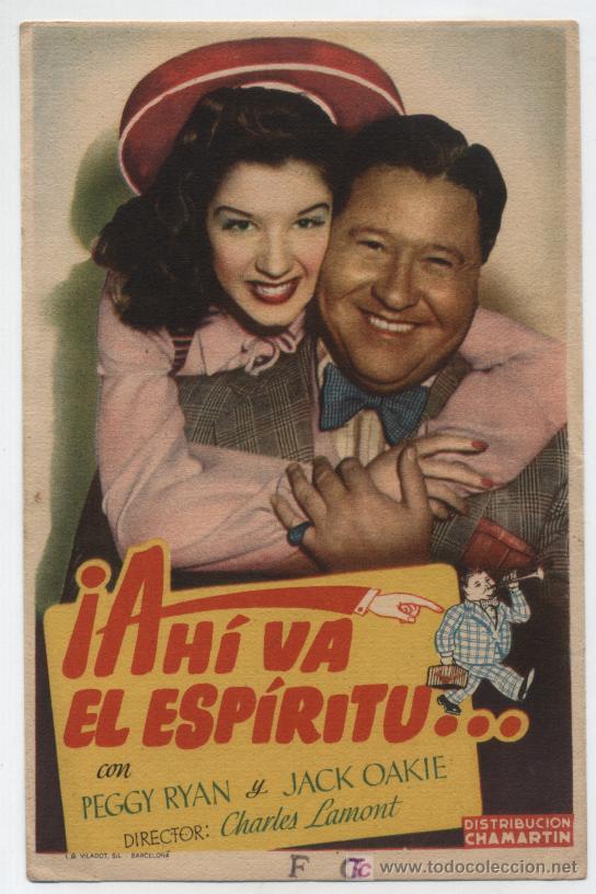 Cine: Ah&iacute; va el esp&iacute;ritu. Sencillo de Chamart&iacute;n. - Foto 1