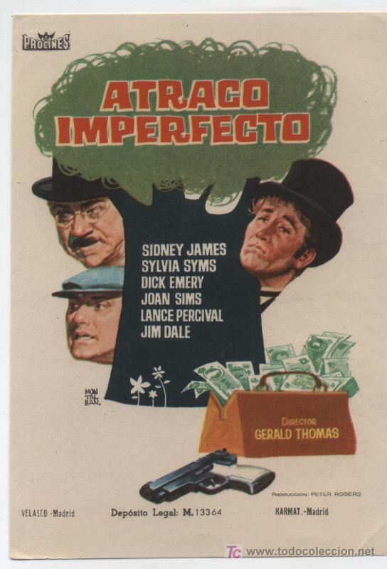 Cine: Atraco imperfecto. Sencillo de Procines. - Foto 1