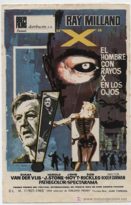 Cine: El Hombre con rayos x en los ojos. - Foto 1