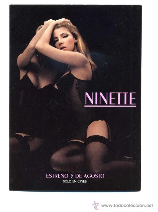 Cine: NINETTE, con Elsa Pataky. POSTAL-PROGRAMA. - Foto 1