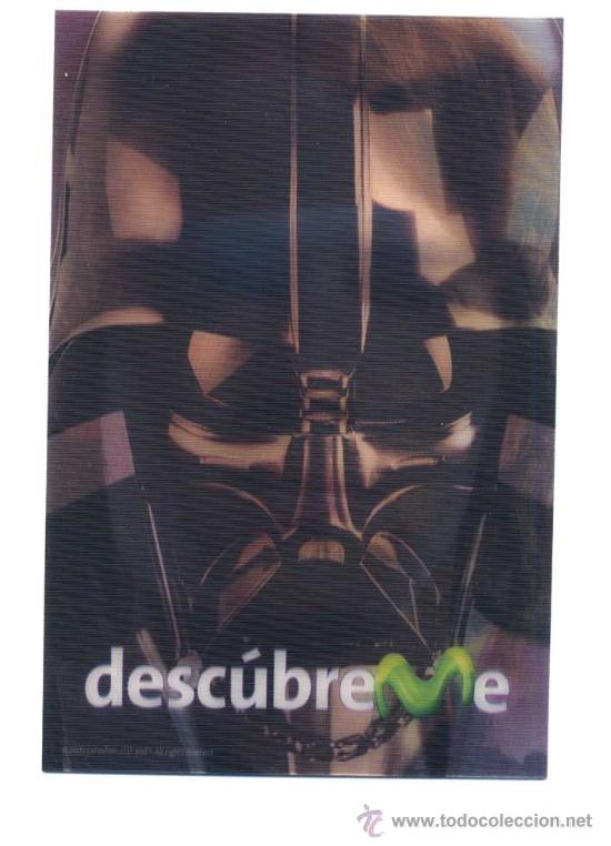 Cine: STAR WARS III, LA VENGANZA DE LOS SITH (holograma) . POSTAL.