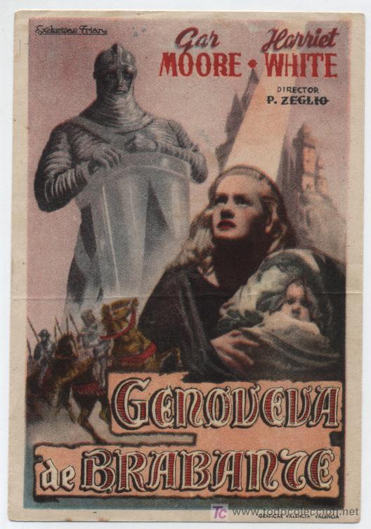 Cine: Genoveva de Brabante. Programa sencillo. - Foto 1