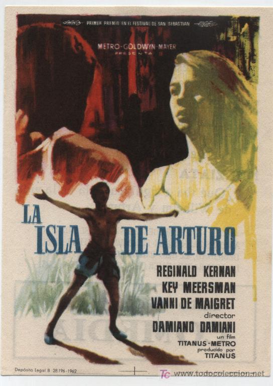 Cine: La Isla de Arturo. Sencillo de MGM. Cine Comedia. - Foto 1