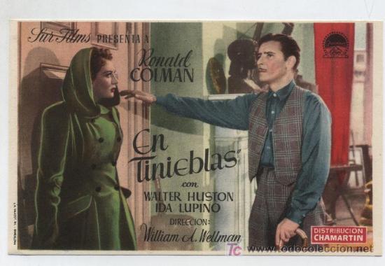 Cine: En Tinieblas. Sencillo de Paramount. - Foto 1