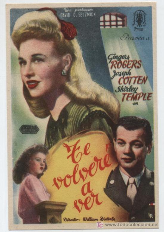 Cine: Te volver&eacute; a ver. Sencillo de Procines. - Foto 1
