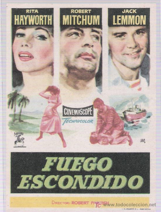 Cine: Fuego Escondido. Sencillo de Chamart&iacute;n. - Foto 1