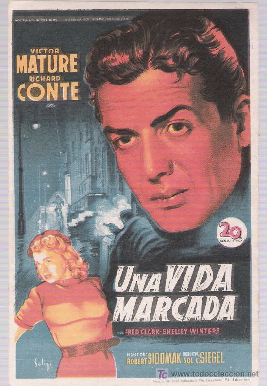 Cine: Una vida marcada. Solig&oacute;. Sencillo de 20Th Century fox. - Foto 1