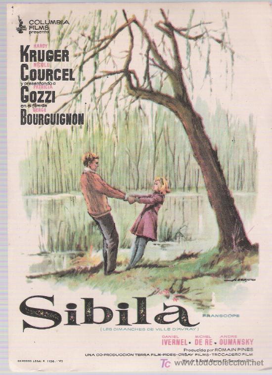 Cine: Sibila. Sencillode Columbia. - Foto 1