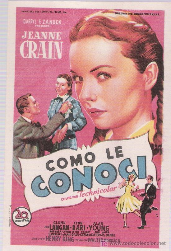 Cine: Como le conoc&iacute;. Solig&oacute;. Sencillo de 20Th Century fox.   &iexcl;IMPECABLE! - Foto 1