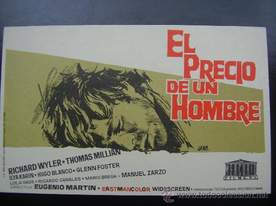 Cinema: EL PRECIO DE UN HOMBRE