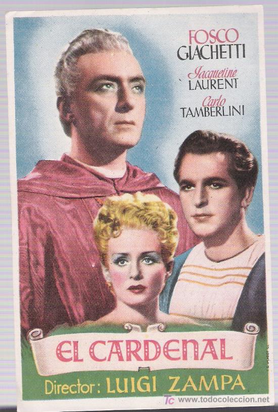 Cine: El Cardenal. Programa sencillo. - Foto 1