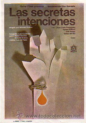 Cine: LAS SECRETAS INTENCIONES - Foto 1