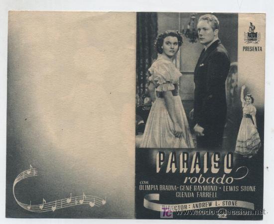 Cine: Paraiso Robado. Doble de Paramount. - Foto 1
