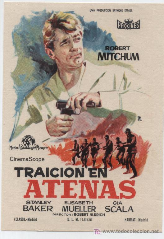 Cine: Traici&oacute;n en Atenas. Sencillo de MGM. - Foto 1