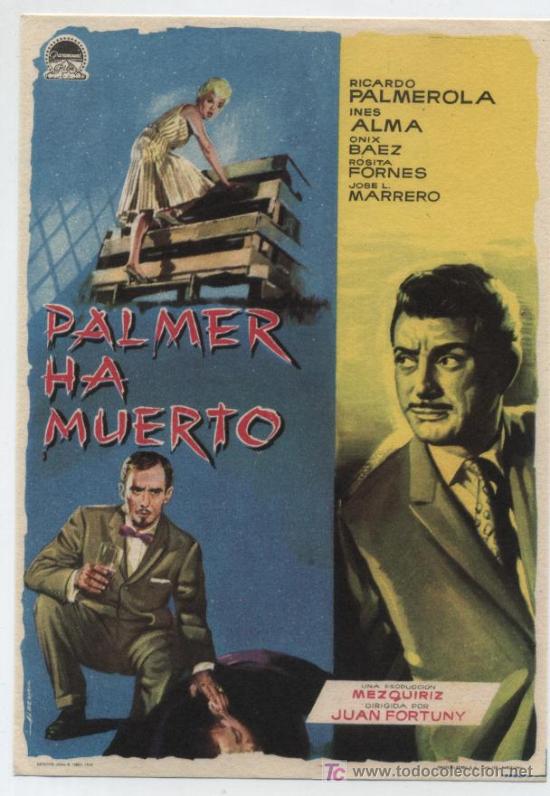 Cine: Palmer ha muerto. Sencillo de Paramount.  &iexcl;IMPECABLE! - Foto 1