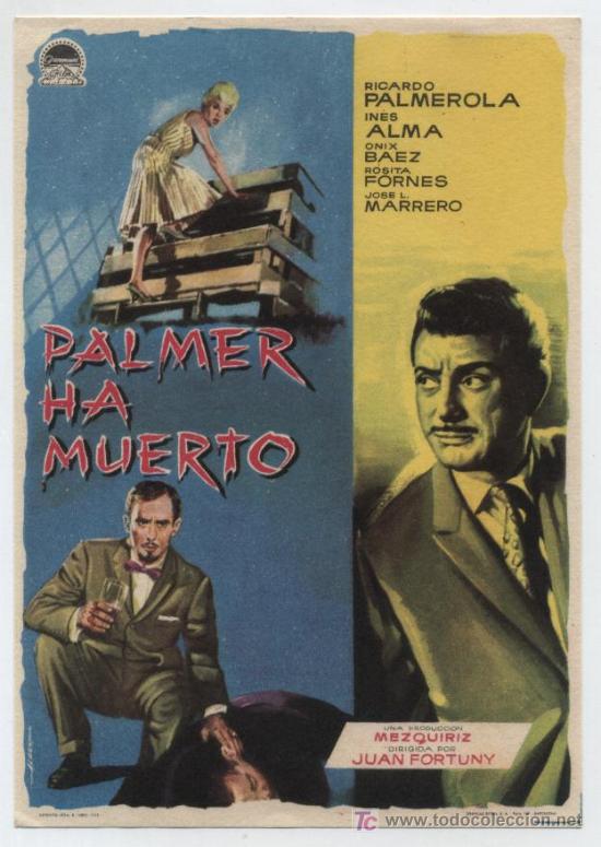Cine: Palmer ha muerto. Sencillo de Paramount. - Foto 1