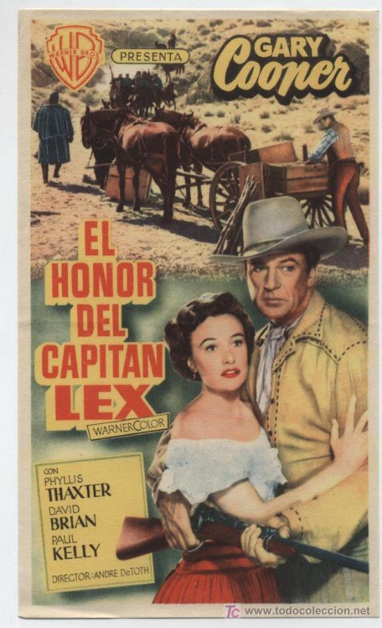 Cine: El Honor del Capit&aacute;n Lex. Sencillo de WB.   &iexcl;IMPECABLE! - Foto 1