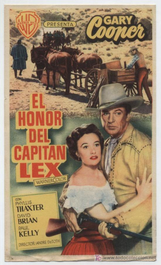 Cine: El Honor del Capit&aacute;n Lex. Sencillo de WB. - Foto 1
