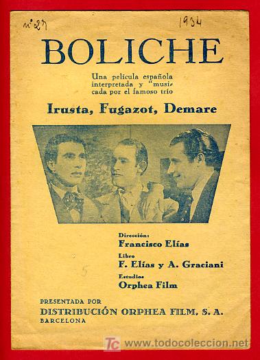 Cine: BOLINCHE , DOBLE  , S1731 - Foto 1
