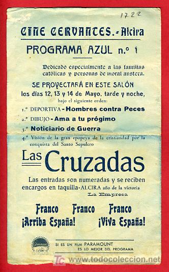 Cine: LAS CRUZADAS , DOBLE  , S1722 - Foto 2