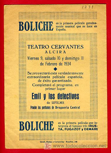 Cine: BOLINCHE , DOBLE  , S1731 - Foto 2