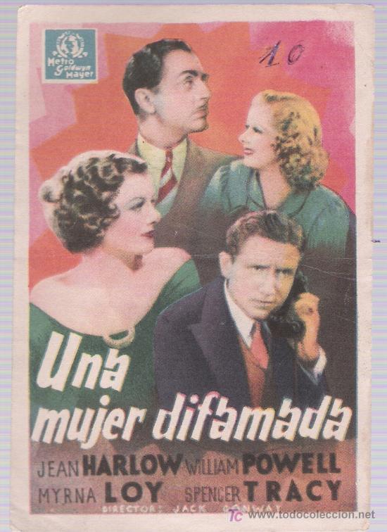 Cine: Una mujer difamada. Sencillo de MGM. - Foto 1