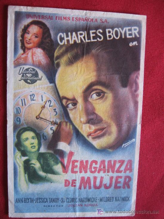 Cine: VENGANZA DE MUJER - Foto 1
