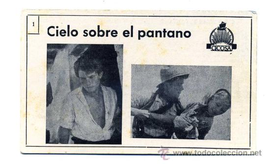 Flyers Publicitaires de Films Anciens: CIELO SOBRE EL PANTANO, con Ines Orsini. FICHA.
