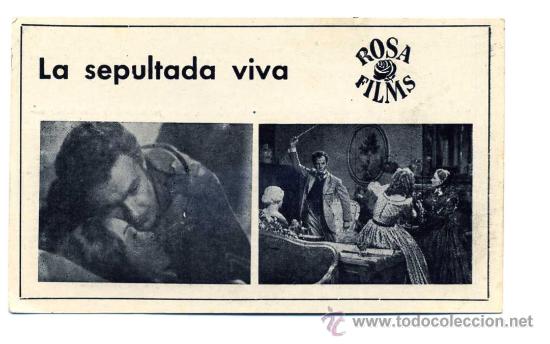 Kino: LA SEPULTADA VIVA, con Paul Muller. FICHA.