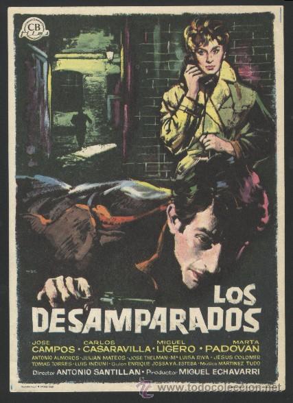 Kino: Q-06069- LOS DESAMPARADOS (Antonio Almor&oacute;s - Jos&eacute; Campos - Carlos Casaravilla - Jes&uacute;s Colomer)