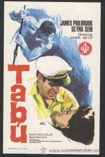Cine: Q-00871- TABU (James Philbrook - Seyna Seyn - Paco Mor&aacute;n)