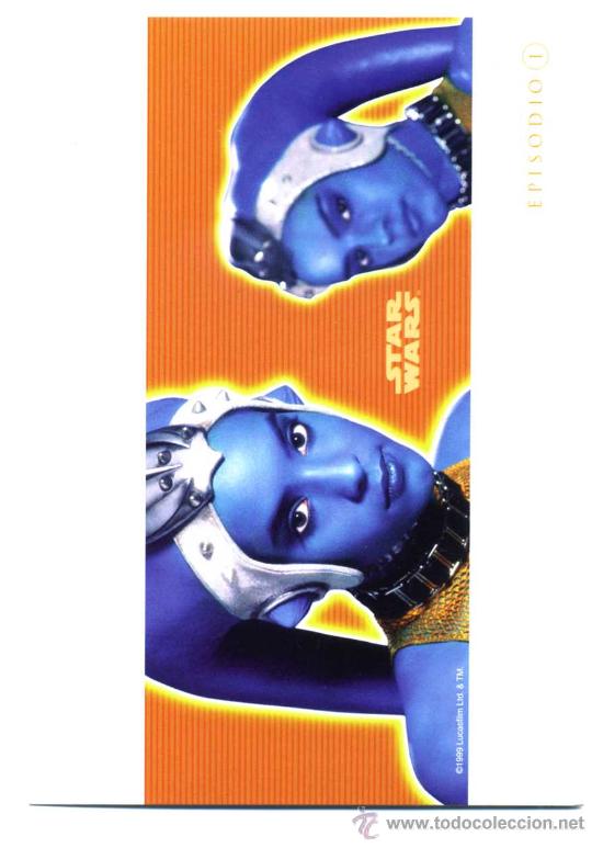 Cine: STAR WARS. EPISODIO 1. PROGRAMA-POSTAL - Foto 1