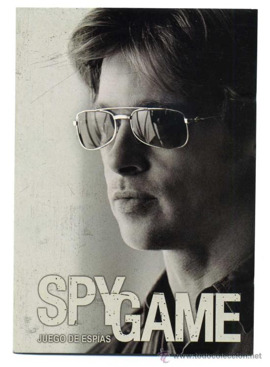 Cine: SPY GAME, con Brad Pitt. PROGRAMA-POSTAL - Foto 1