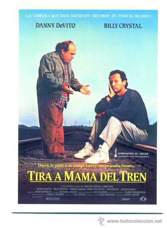 Cine: TIRA A MAMA DEL TREN, con Billy Crystal . PROGRAMA-POSTAL - Foto 1