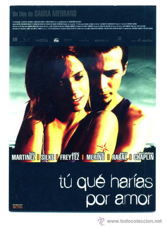 Cine: TU QUE HARIAS POR AMOR, con Paco Rabal . PROGRAMA-POSTAL - Foto 1