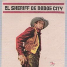 Cine: EL SHERIFF DE DODGE CITY. SENCILLO DE CEA.. Lote 17395106
