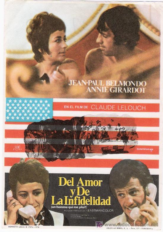 Cine: Dela amor y de la infidelidad. Programa sencillo. - Foto 1