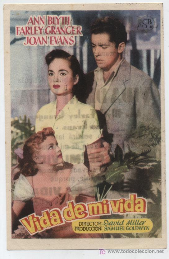 Cine: Vida de mi Vida. Sencillo de CB Films. Cine Front&oacute;n - Elda. - Foto 1