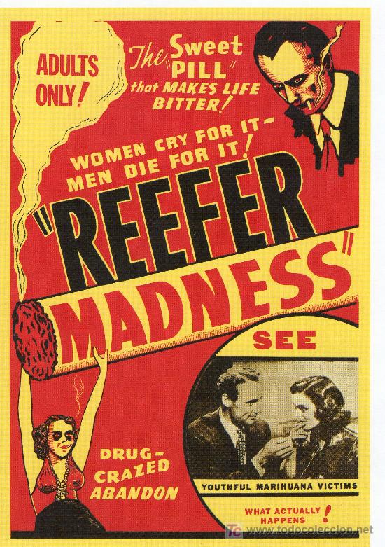 Flyers Publicitaires de Films Anciens: 20-REEFER MADNESS