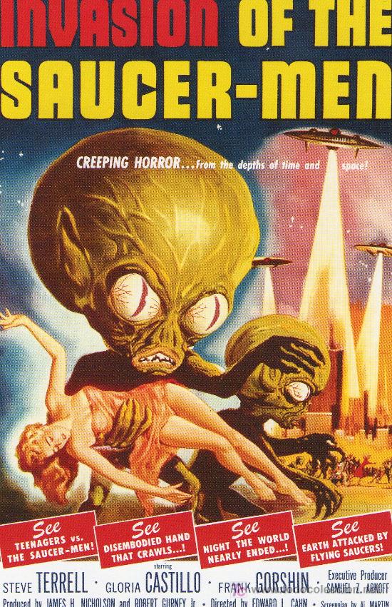 Cine: 22-LA INVASION DE LOS HOMBRES DEL ESPACIO