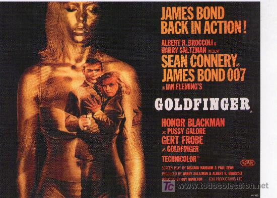 Cine: 29-JAMES BOND CONTRA GOLDFINGER - Foto 1