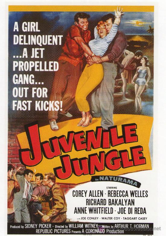 Flyers Publicitaires de Films Anciens: 48-JUVENILE JUNGLE