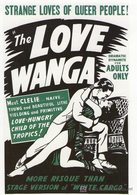 Flyers Publicitaires de Films Anciens: 60-THE LOVE WANGA (1936)