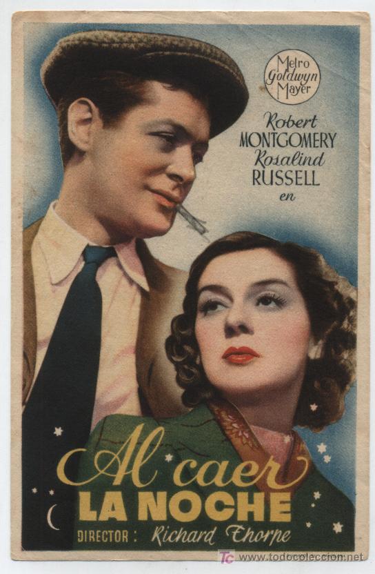 Cine: Al caer la noche. Sencillo de MGM. - Foto 1