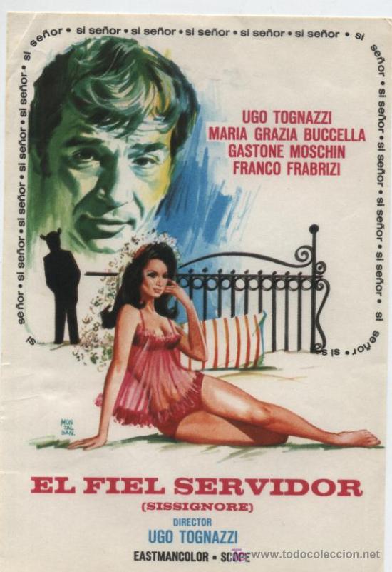 Cine: El fiel servidor.Programa sencillo. - Foto 1