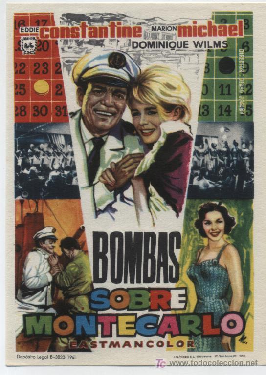 Cine: Bombas sobre Montecarlo. Sencillode Mahier. - Foto 1