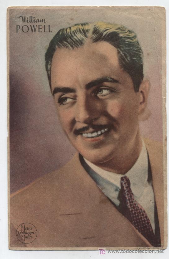 Cine: William Powell.Sencillo de MGM. - Foto 1