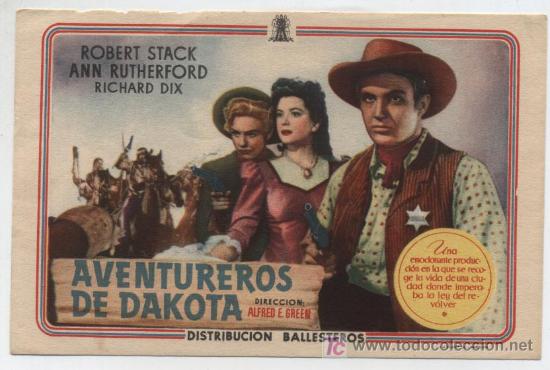 Cine: Aventureros de Dakota. Sencillo de Ballesteros. - Foto 1
